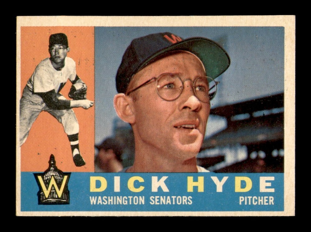 1960 Topps #193 Dick Hyde EX-MINT Baseball Card