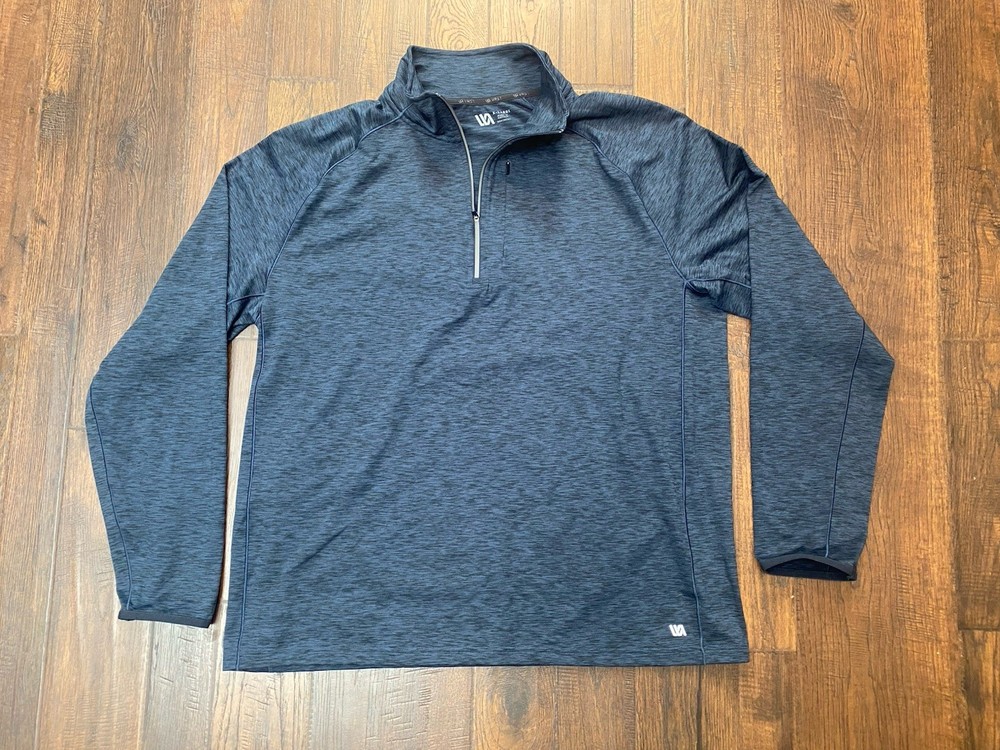 VRST 1/4 Zip Pullover Shirt Mens XL Activewear Athleisure Stretch Performance