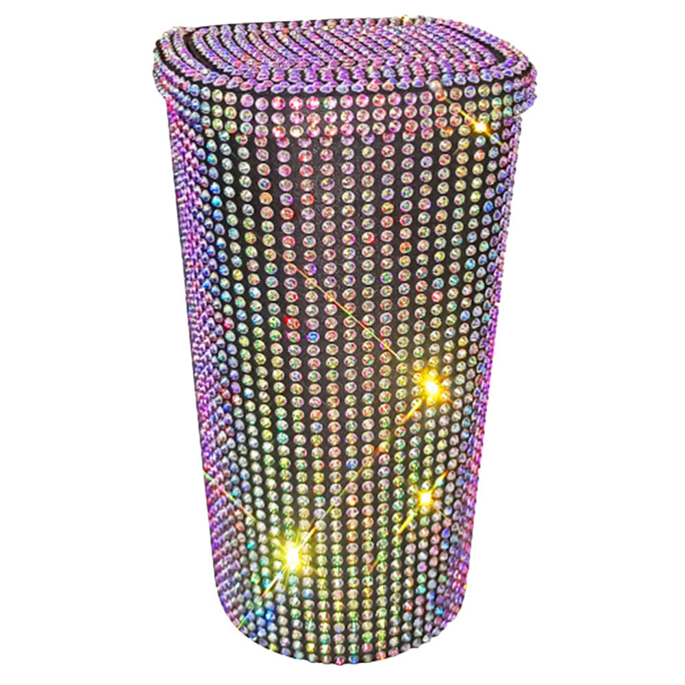 Durable Outdoor Trash Can with Lid for Trucks and Cars