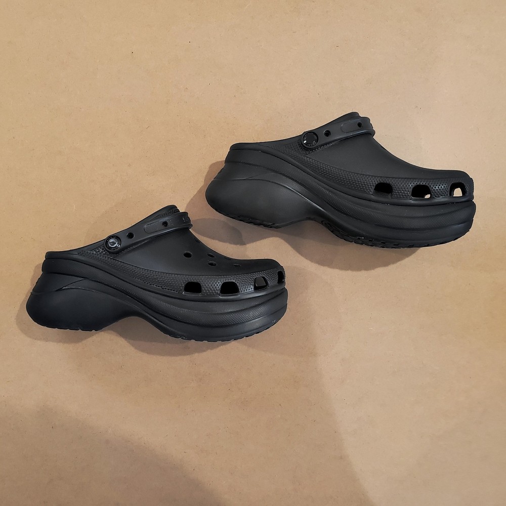 Crocs Bae Platform Clog Women’s Size 9 Black Original Release