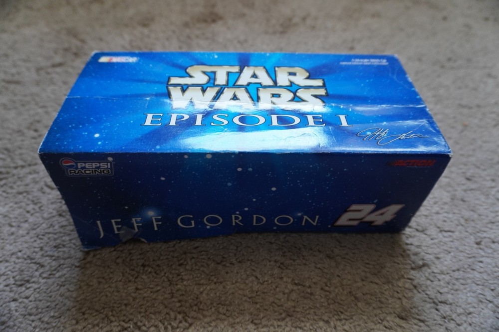 Jeff Gordon 24 Pepsi Racing 1999 Collectible Stock Car Star Wars Episode 1