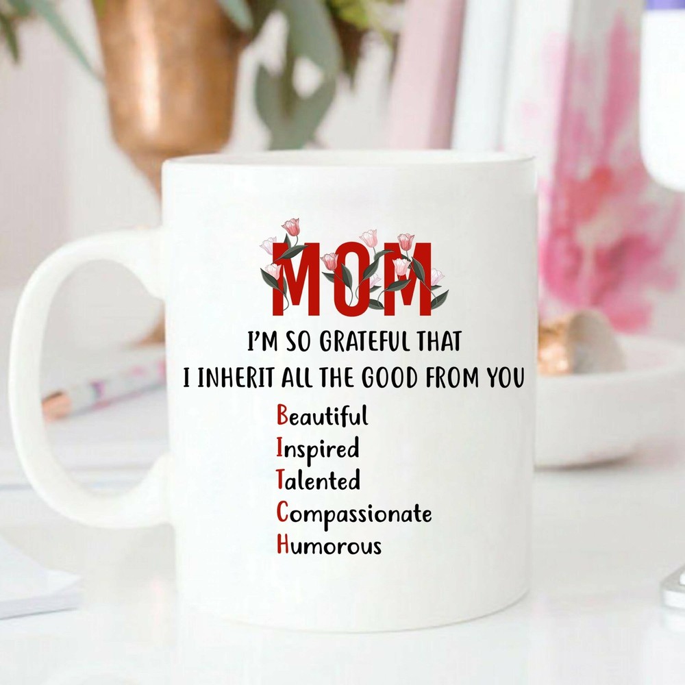 Grateful Daughter Personalized Mother Mug Holiday Gift