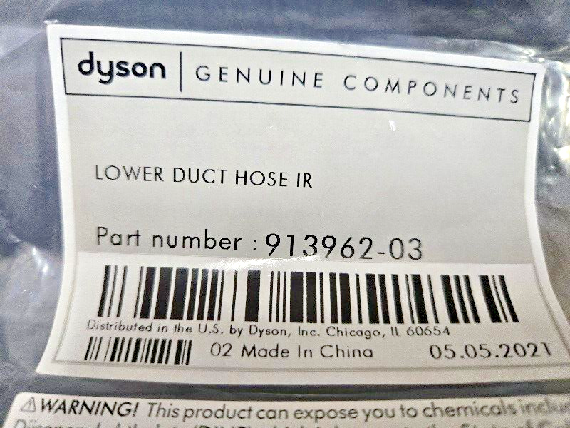 Dyson 913962-03 Dc24 Vacuum Cleaner Lower Duct Hose Genuine