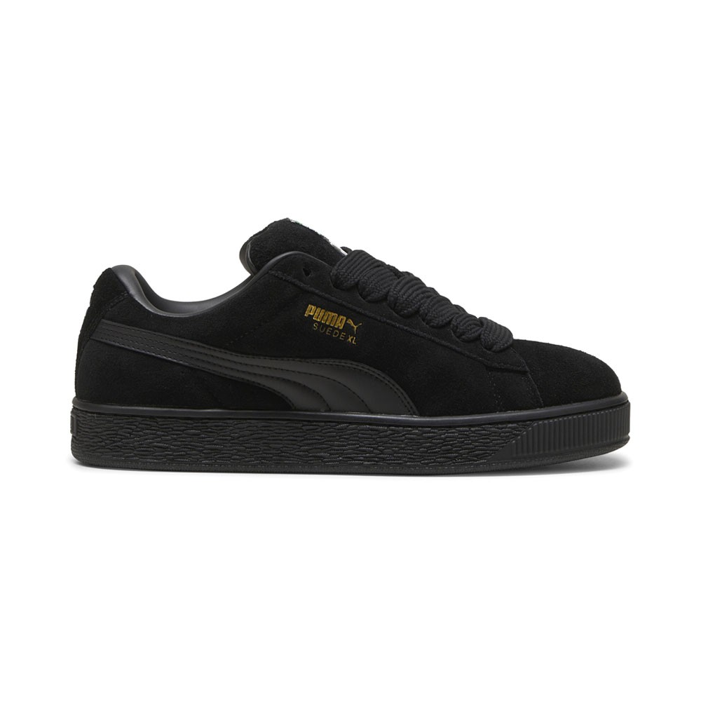 PUMA Suede Xl Lace Up  Mens Black Sneakers Casual Shoes 39520533