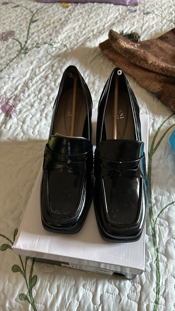 New Alfani Heeled Loafers Size 8.5