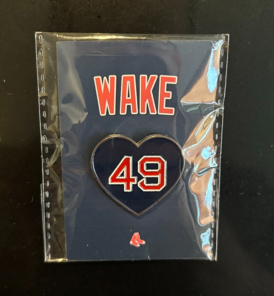 TIM WAKEFIELD Boston Red Sox Official #49 Memorial Pin (Fenway Park SGA 4/9/24)