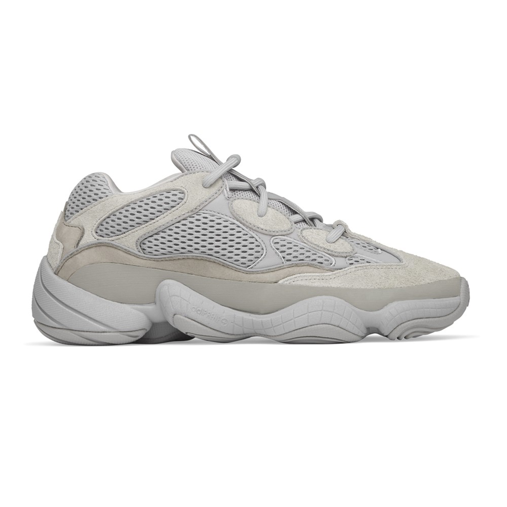 adidas  Yeezy 500 Lace Up  Mens Grey Sneakers Casual Shoes IE4783