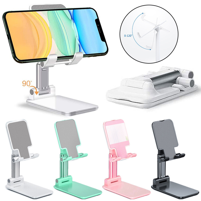 ❀Adjustable Phone Tablet Desktop Stand Desk Holder Mount Cradle For iPhone iPad