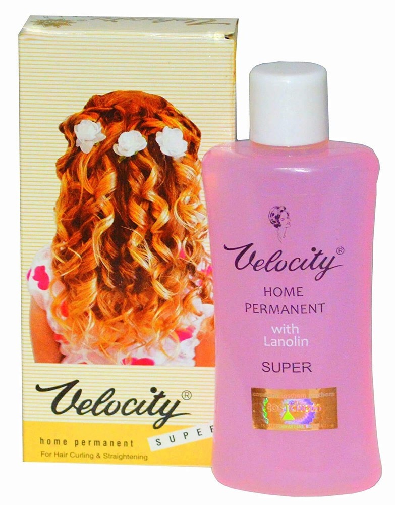 Velocity Lotion for Curling & Straightening Hair 100ml Baby Pink