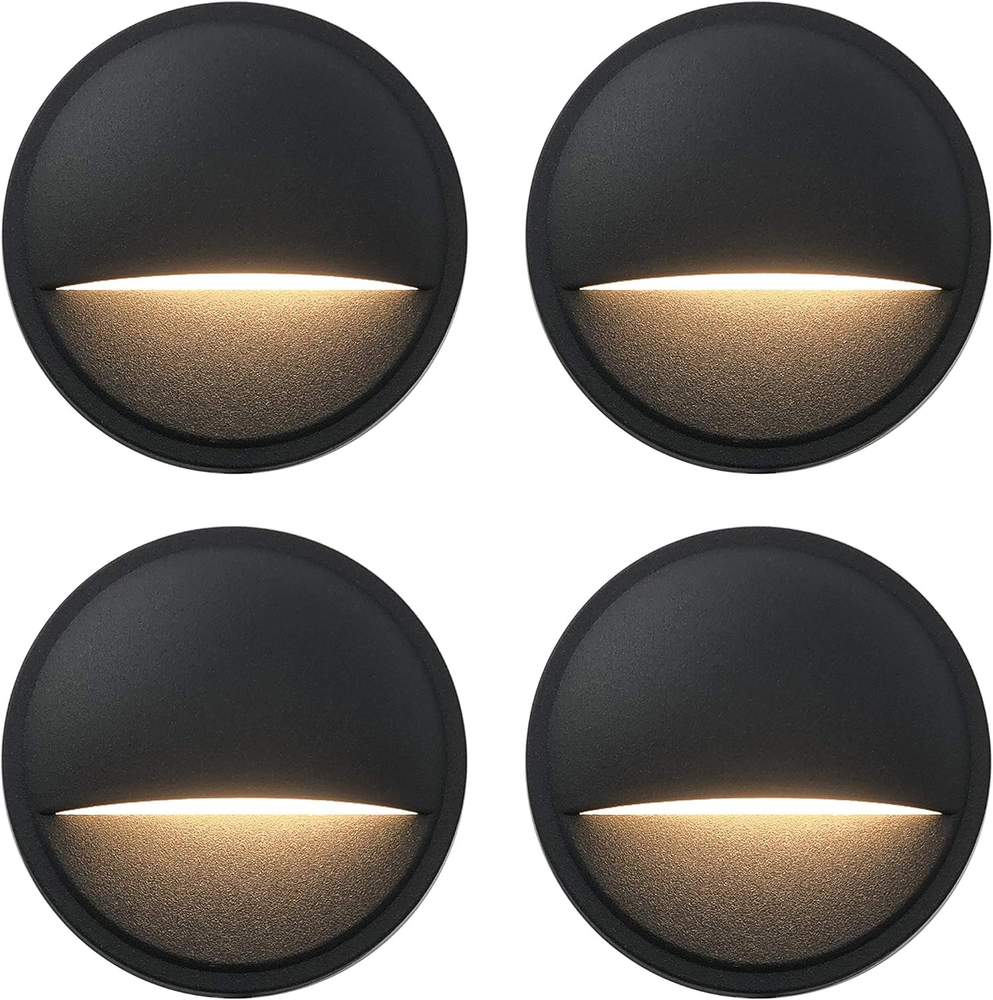 Low Voltage LED Deck Lights, Landscape Step Stair Railing Light with 2W Integrat