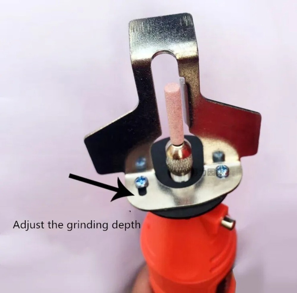 220V Electric Grinder Handheld Chain Saw Sharpener for Easy Blade Maintenance  