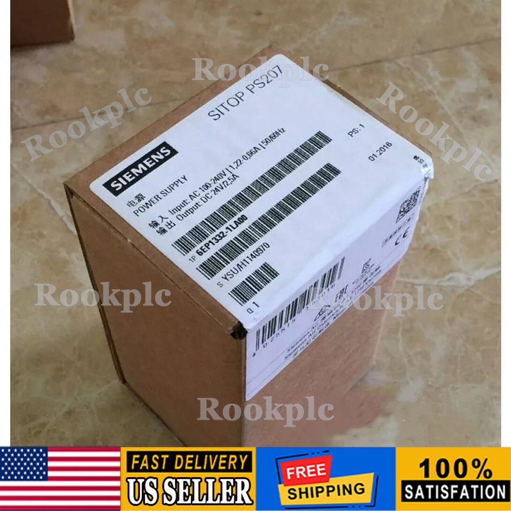 New Siemens 6EP1332-1LA00 SITOP PS207 Stabilized Power Supply 6EP1 332-1LA00