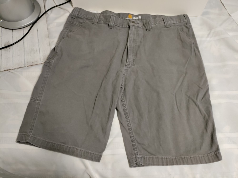 Carhartt work Shorts Men’s 44 Gray Relaxed Fit grey