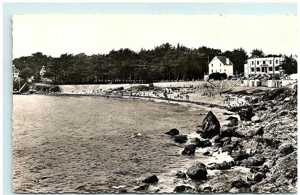 S02-2639, VUE GENERALE DE LA PLAGE, PORT NAVALO, *REAL PHOTO POSTCARD.