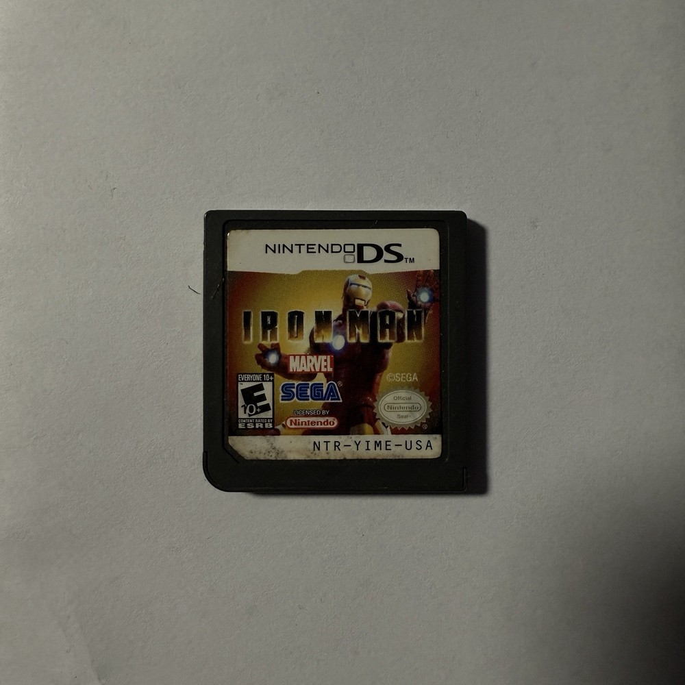 Iron Man (Nintendo DS, 2008) ~Tested & Working~ Cart only