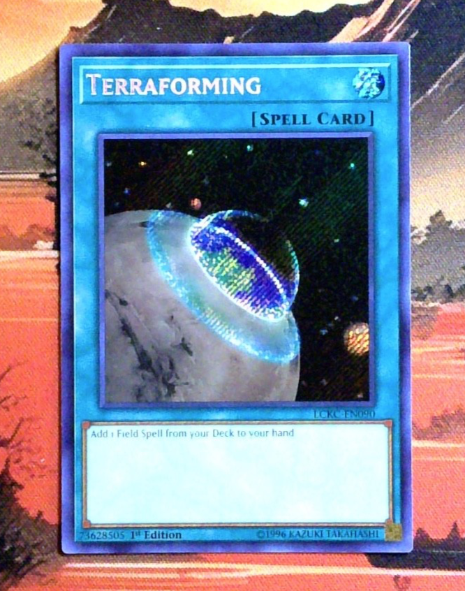 Terraforming LCKC-EN090 Yu-Gi-Oh Legendary Collection Kaiba-1st Edition 1st Edition