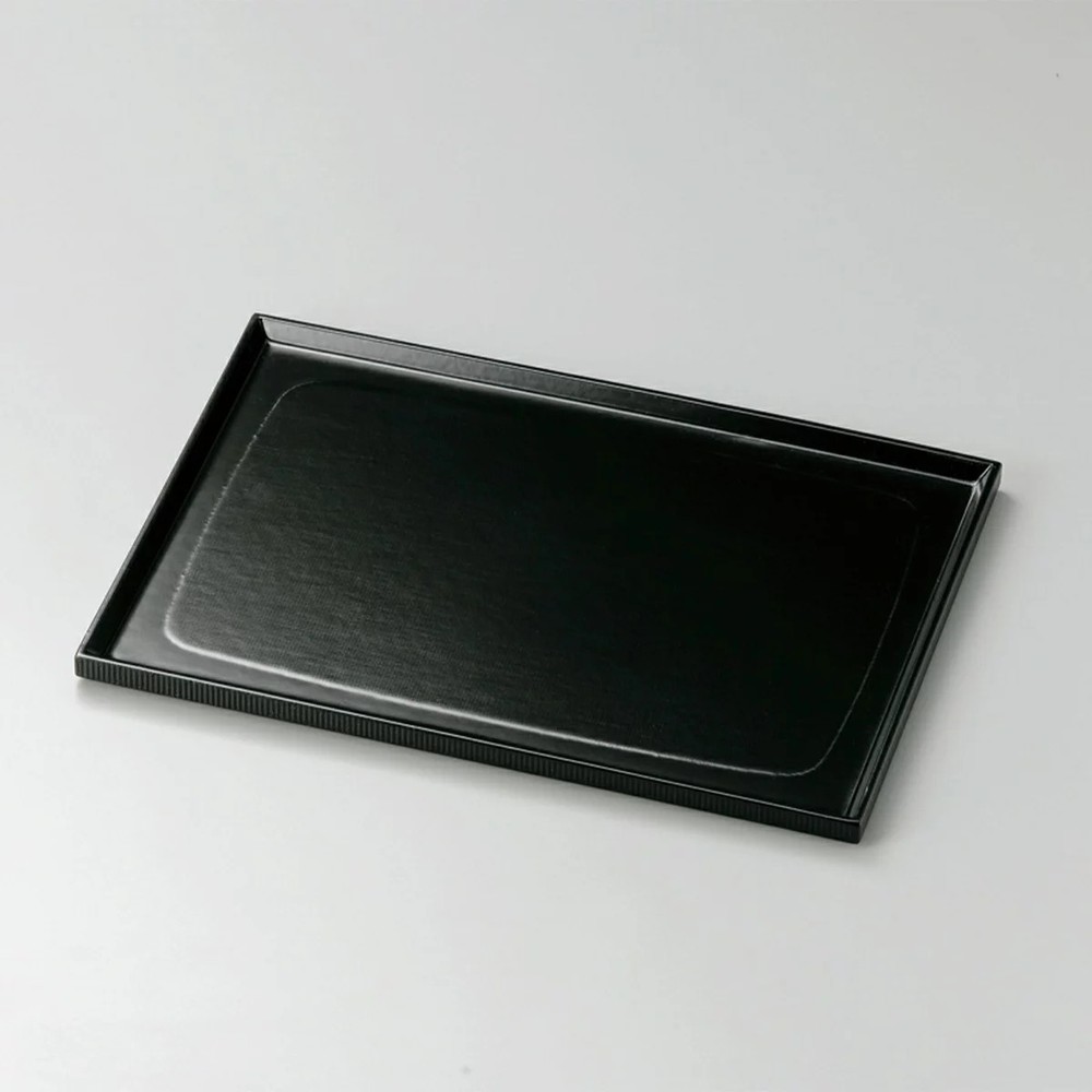 Elegant Echizen Lacquerware Wooden Tray Luxury Tray Sweets Tray Made in Japan