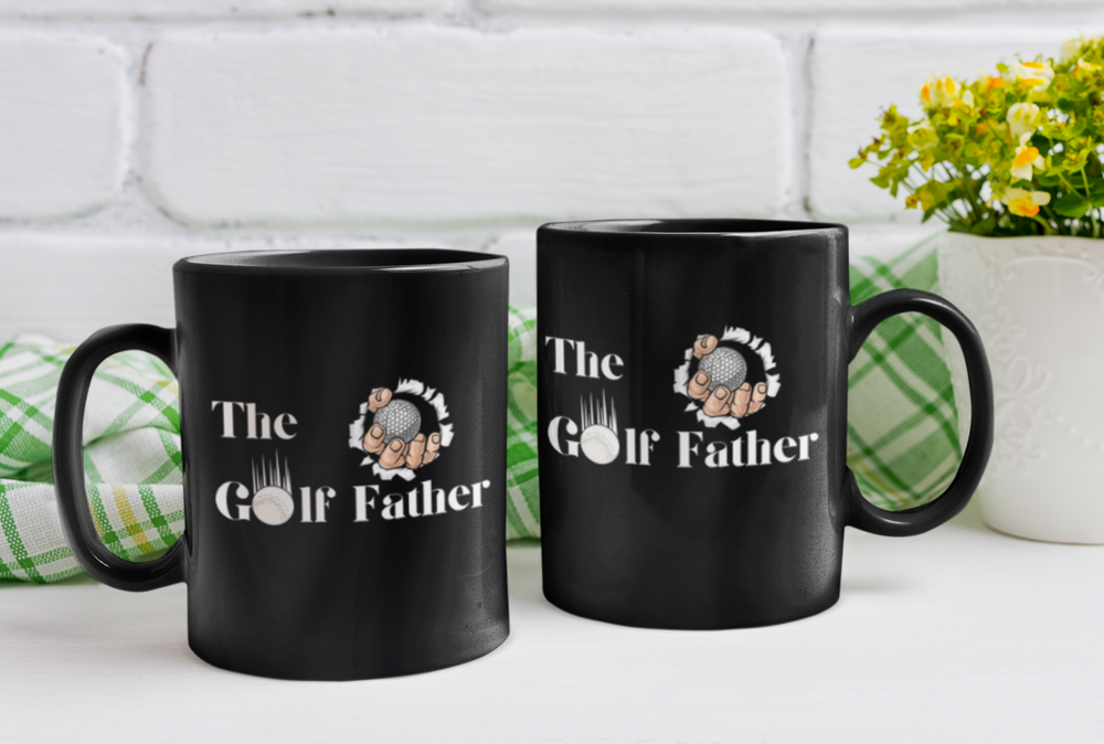 Fathers Day Gift,The Golf Father Mug Dad Golf Gift for Men, Funny Dad Mug-image
