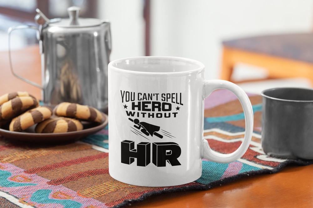 HR Hero Coffee Mug - Funny Human Resources Gift Idea