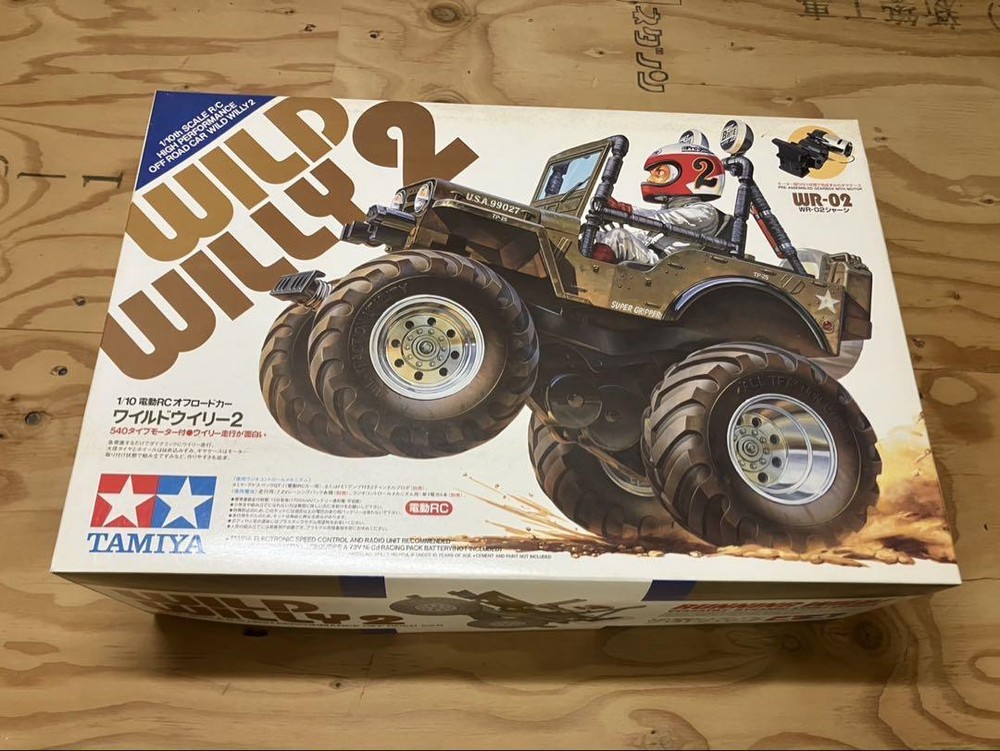 Tamiya 1/10 Electric RC Car Series No.242 Wild Willy 2 Off Road 58242 Japan