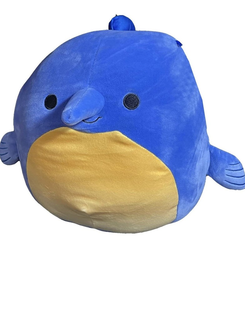 KellyToy Squishmallows Swish The Swordfish 12”Plush New With Tags! Sea Life