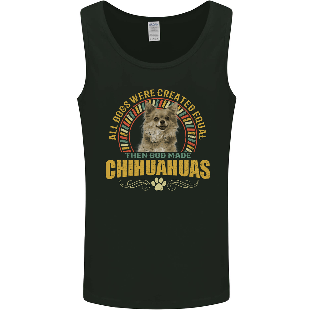 A Chihuahua Dog Mens Vest Tank Top