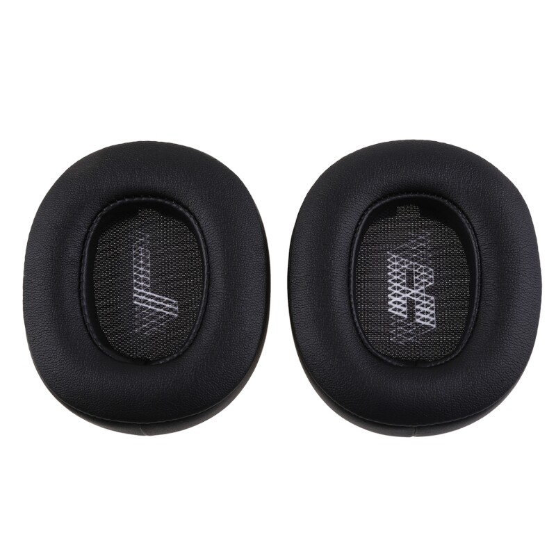 Pair Replacement Earpads Leather Ear Pads Cushion Ear Cover for E55BT Headset