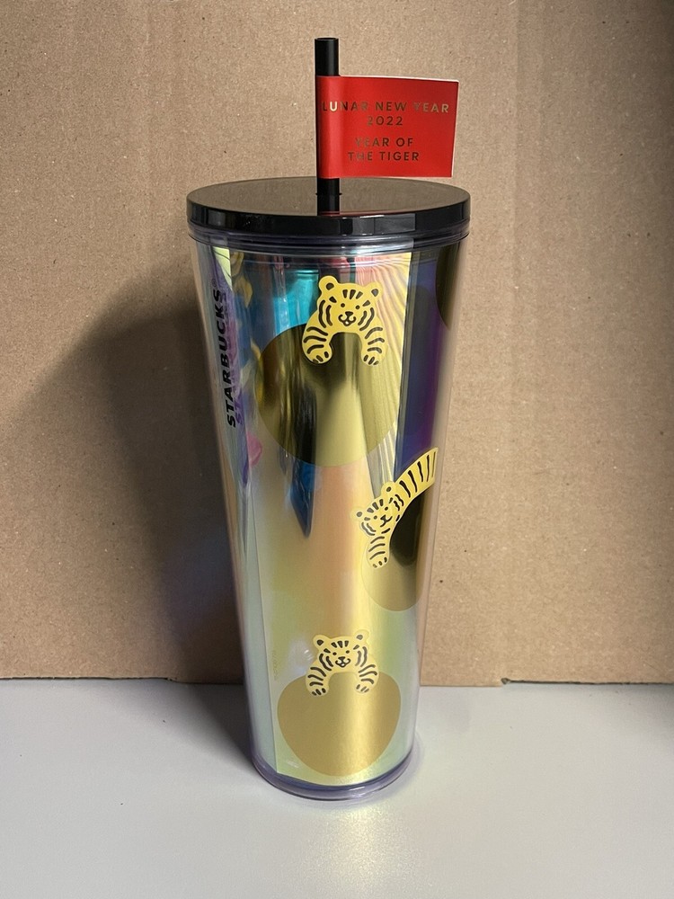 NEW Starbucks 2022 Lunar New Year of the Tiger Venti 24oz Tumbler