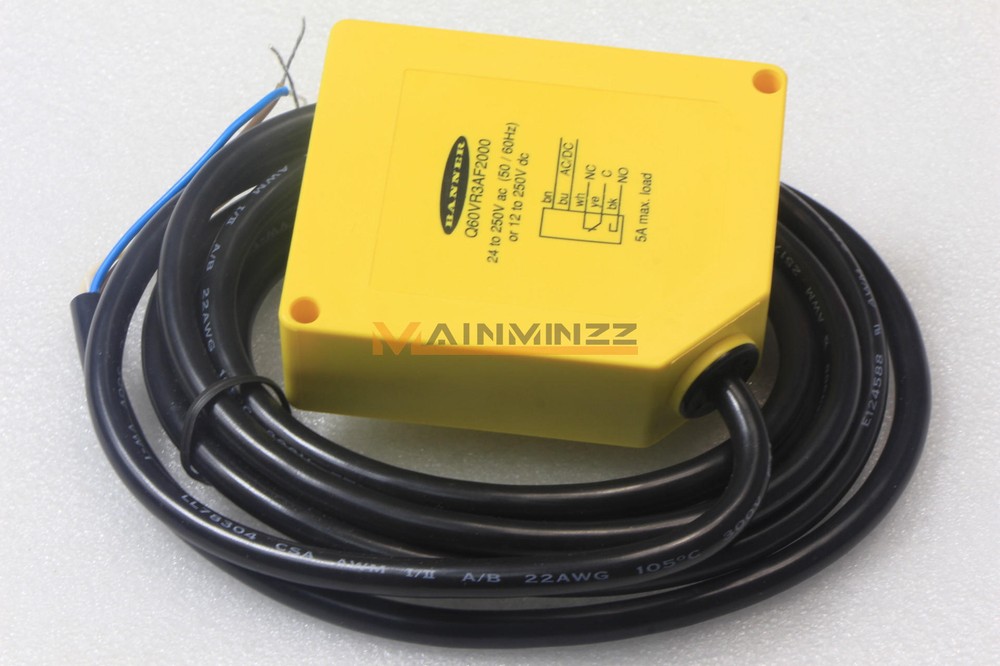 ONE New BANNER Q60VR3AF2000 Photoelectric Switch