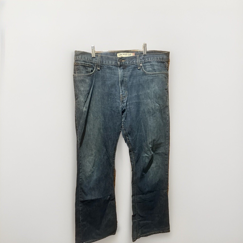 Levi’s 527 Low Boot Cut Blue Denim Jeans Size 36 x 32