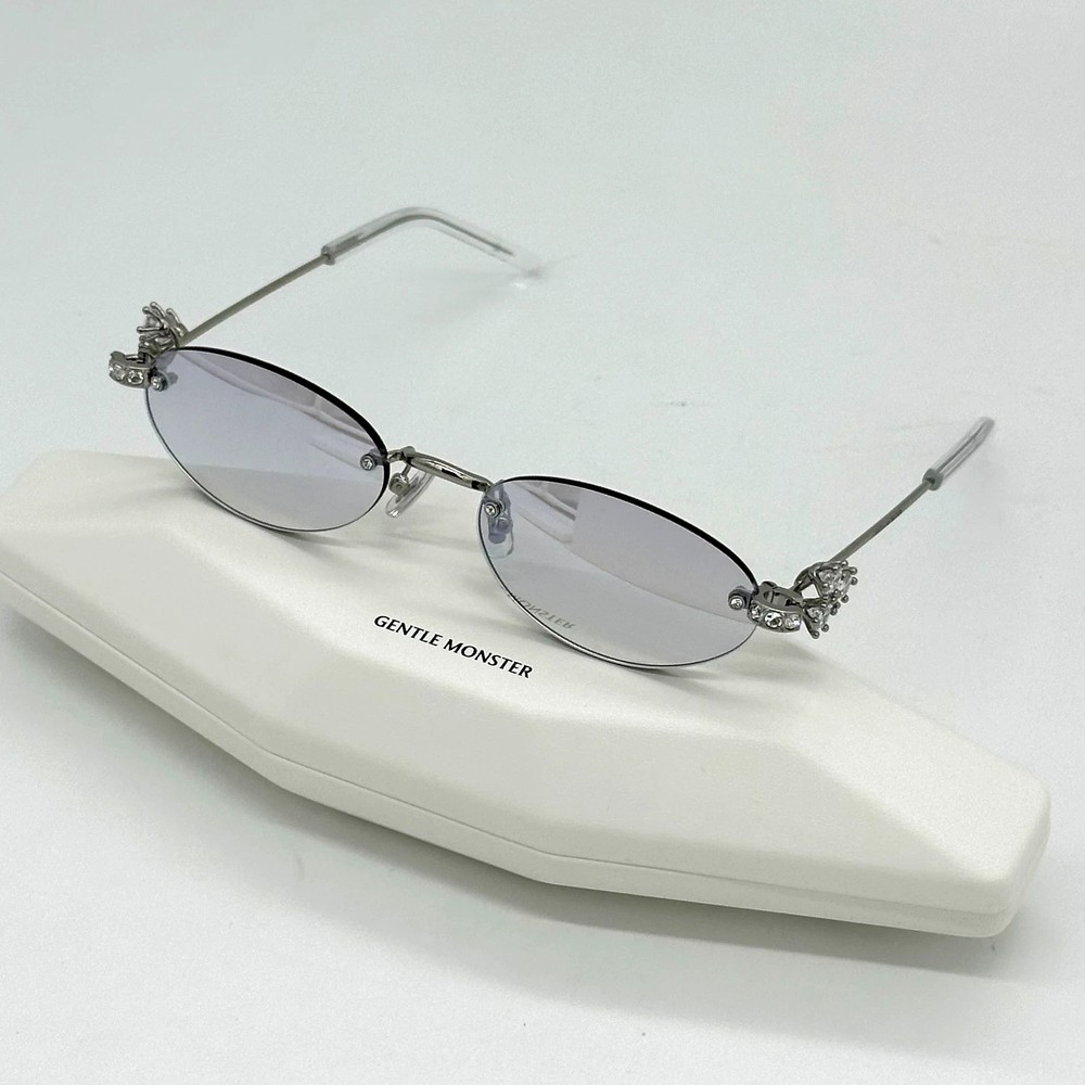 NEW Gentle Monster Orora 02 VYG Silver Violet 100% Authentic FAST&SAFE