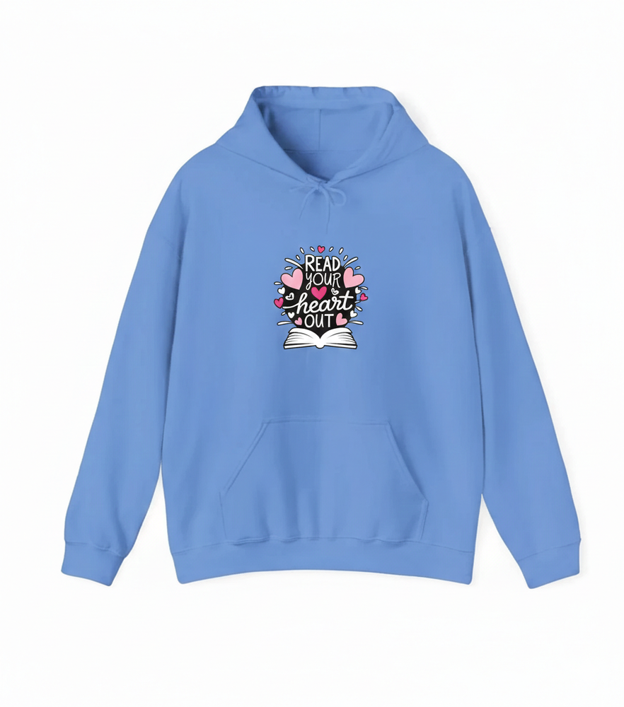 Read Your Heart Out Valentine's Day Teacher Design Unisex Hooded Sweatshirt