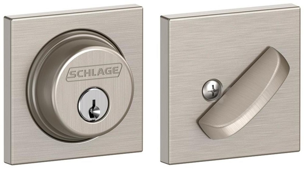 Schlage B60N-COL Grade 1 Keyed Entry Deadbolt Single Cylinder
