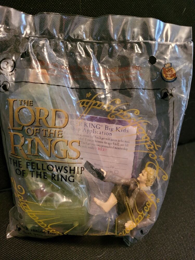 The Lord Of The Rings 2001 Burger King Figure Toy - Sam