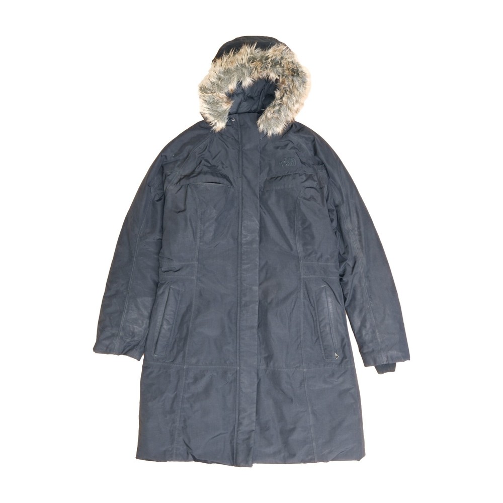 Vintage North Face Hyvent Parka Coat for Women Size Large in Black