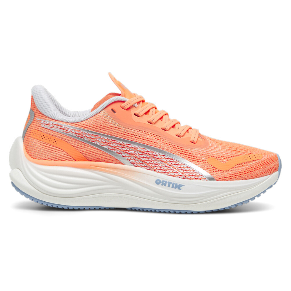 Puma Velocity Nitro 3 Womens Orange Running Sneakers Athletic Shoes 377