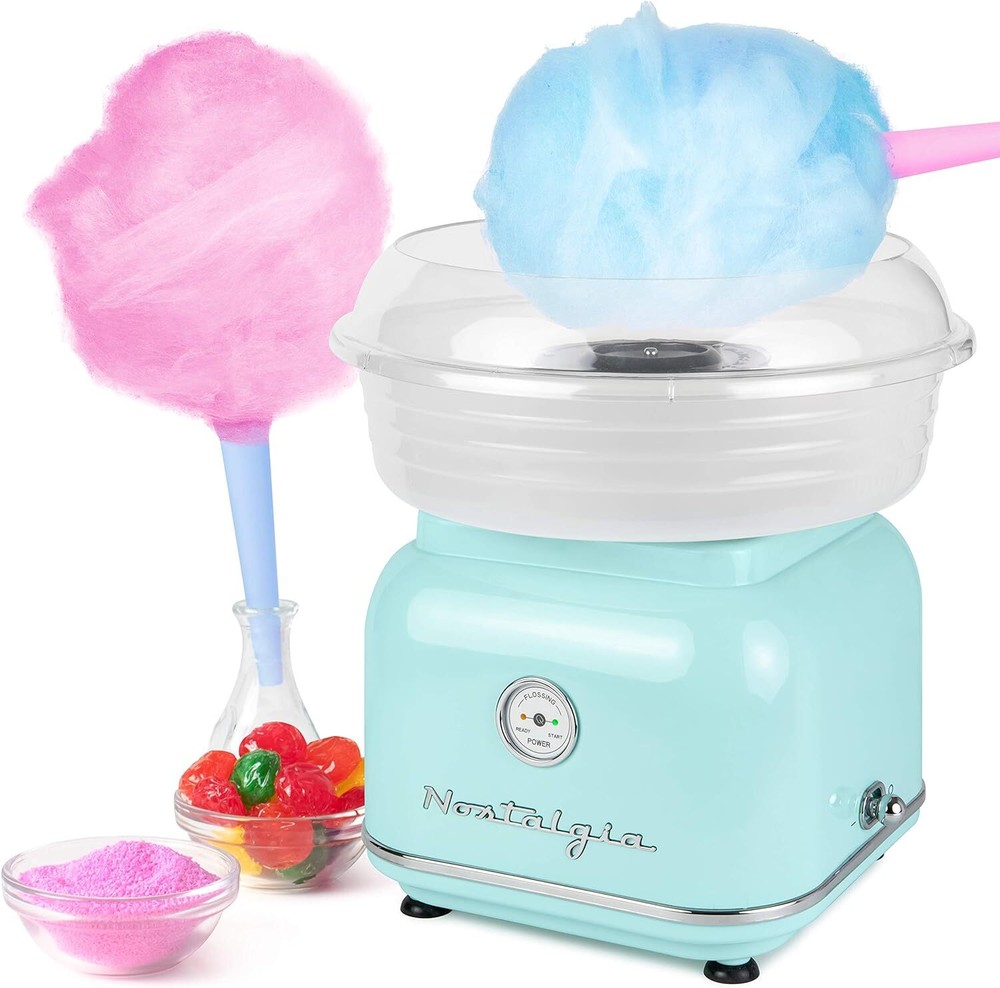 Classic Countertop Cotton Candy Machine  Manual  Retro Vintage Candy Maker ...