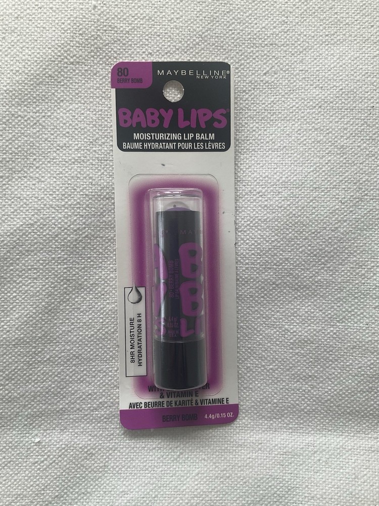 Maybelline Baby Lips Berry Bomb Lip Balm for Hydrated Soft Lips