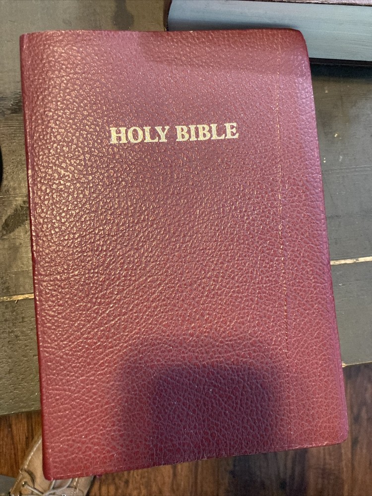 Holy Bible KJV Red Letter Edition Holman Concordance Giant Large Print 1982