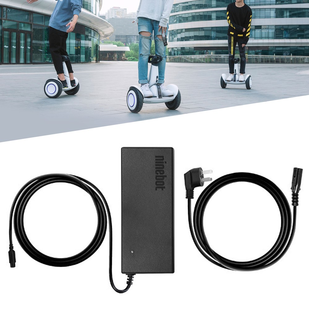 Original Black Fast Charger for Ninebot Go Kart Pro & Lamborghini Models