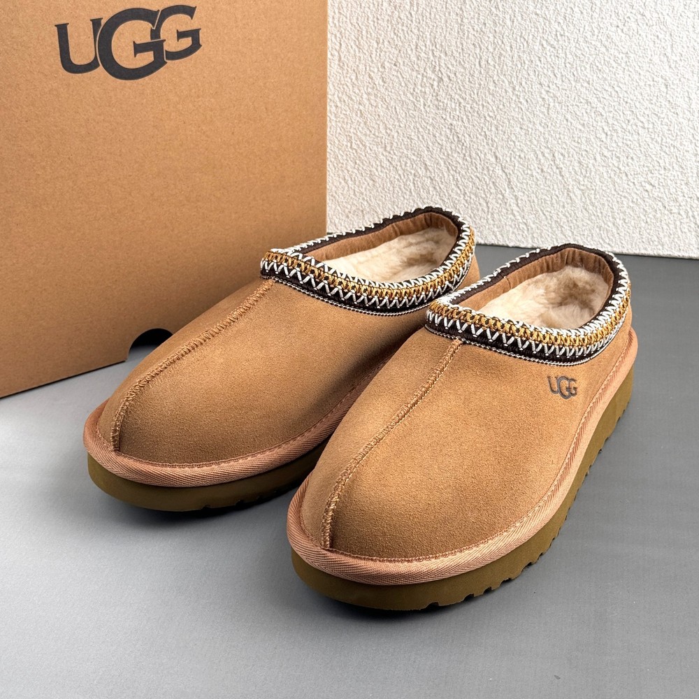 UGG Tasman II Classic Chestnut Suede Wool Slipper Women's Shoes US 6-11