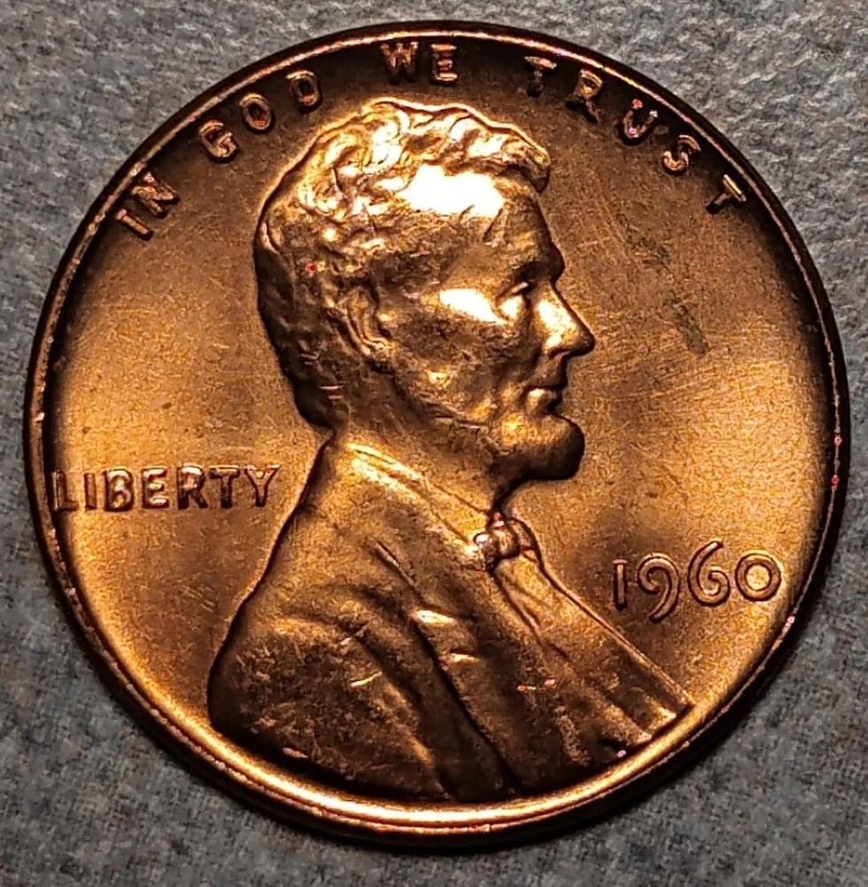 1960 P Lincoln Large Date Penny MS Condition Rare Coin