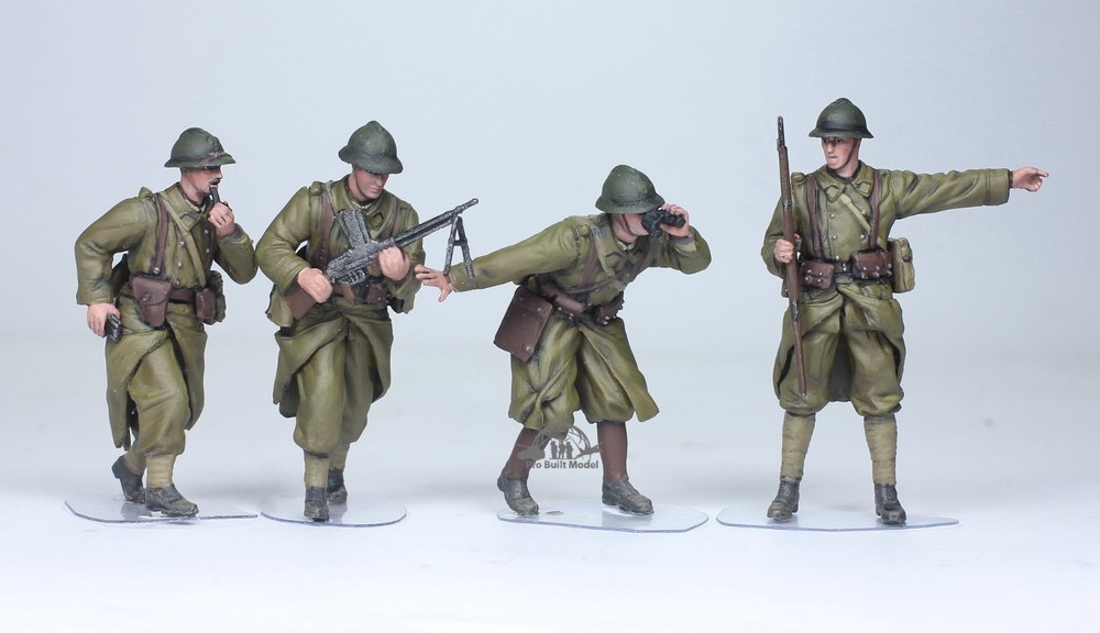 PreSale ProPainted Set 04 1:35 Figures : French Infantry WW2-image