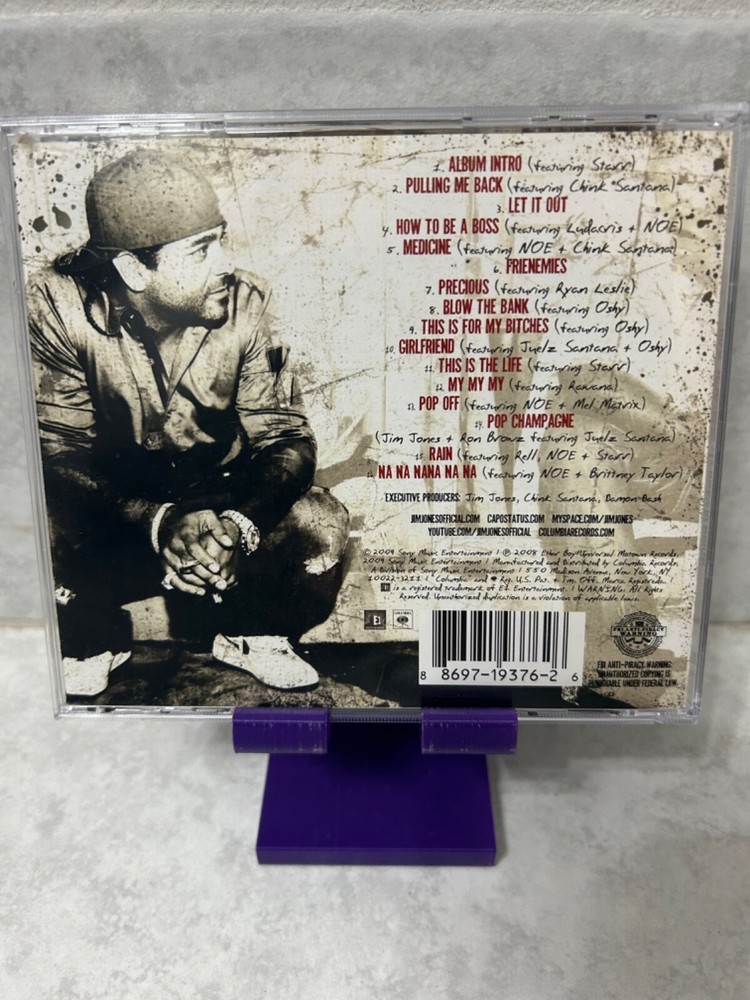 JIM JONES (“PRAY lV REIGN”) Texas Southern rap cd (PA)