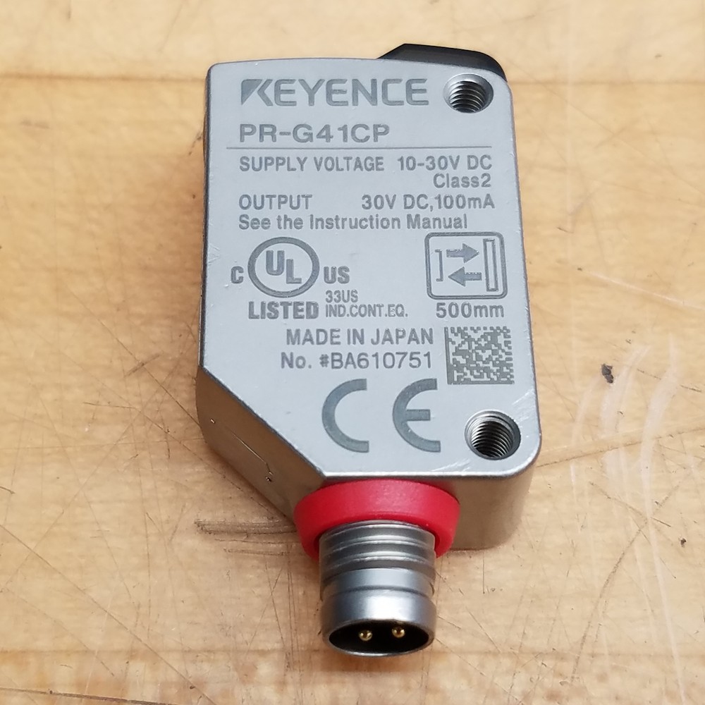keyence PR-G41CP Photoelectric Sensor PRG41 New Expedited Shipping 1Pcs