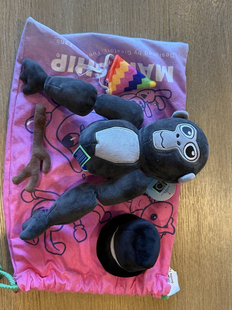 🦍OFFICIAL Gorrila Tag Plush (Only 53000 Made) Stuffed Animal Toy