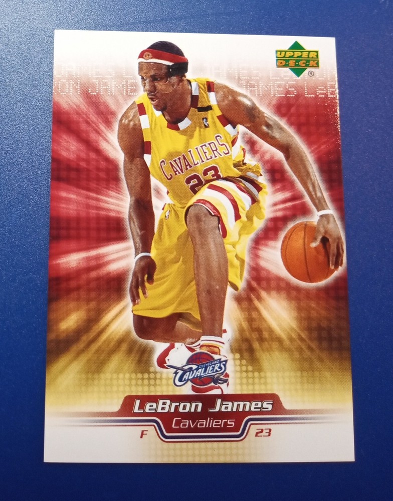 2005-06 Upper Deck LBJ Factory Set #9 LeBron James Cleveland Cavaliers Lakers