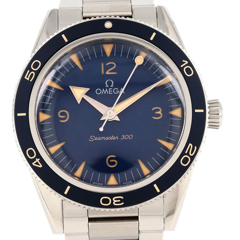 Authentic OMEGA Seamaster 300 Automatic Watch Ref 234.30.41.21.03.001 Stainless Steel
