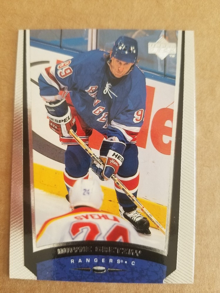 1998-99 Upper Deck Checklist Wayne Gretzky #388 HOF