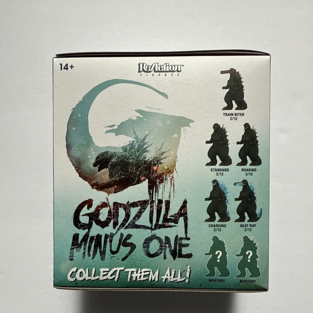 Super7 Reaction Blind Box Toho Minus One Godzilla Collectible Figure  